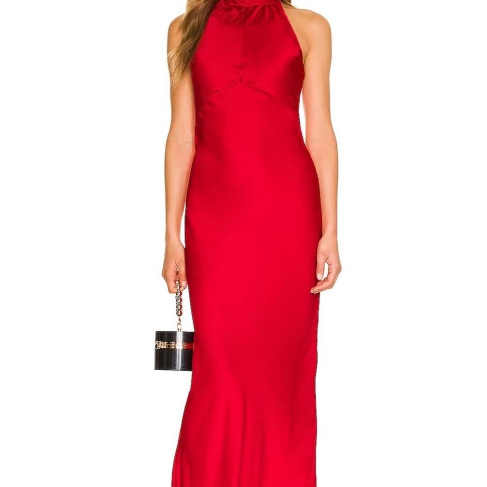 Bardot Amalfi Maxi Slip Dress